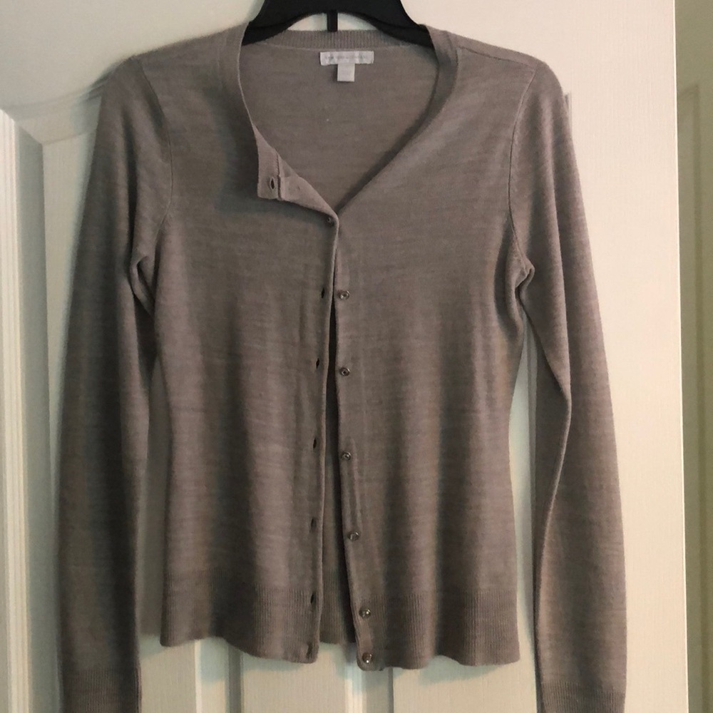 Grey cardigan